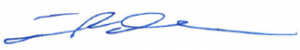 Tim Damschroder signature