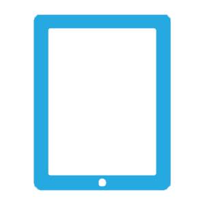 technology icon: tablet