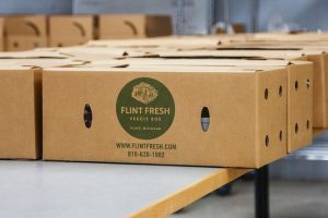 A Flint Fresh Veggie Box